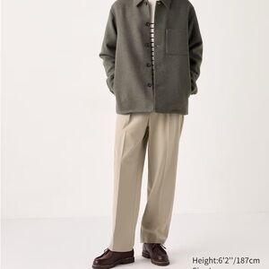Uniqlo Pleated Trousers